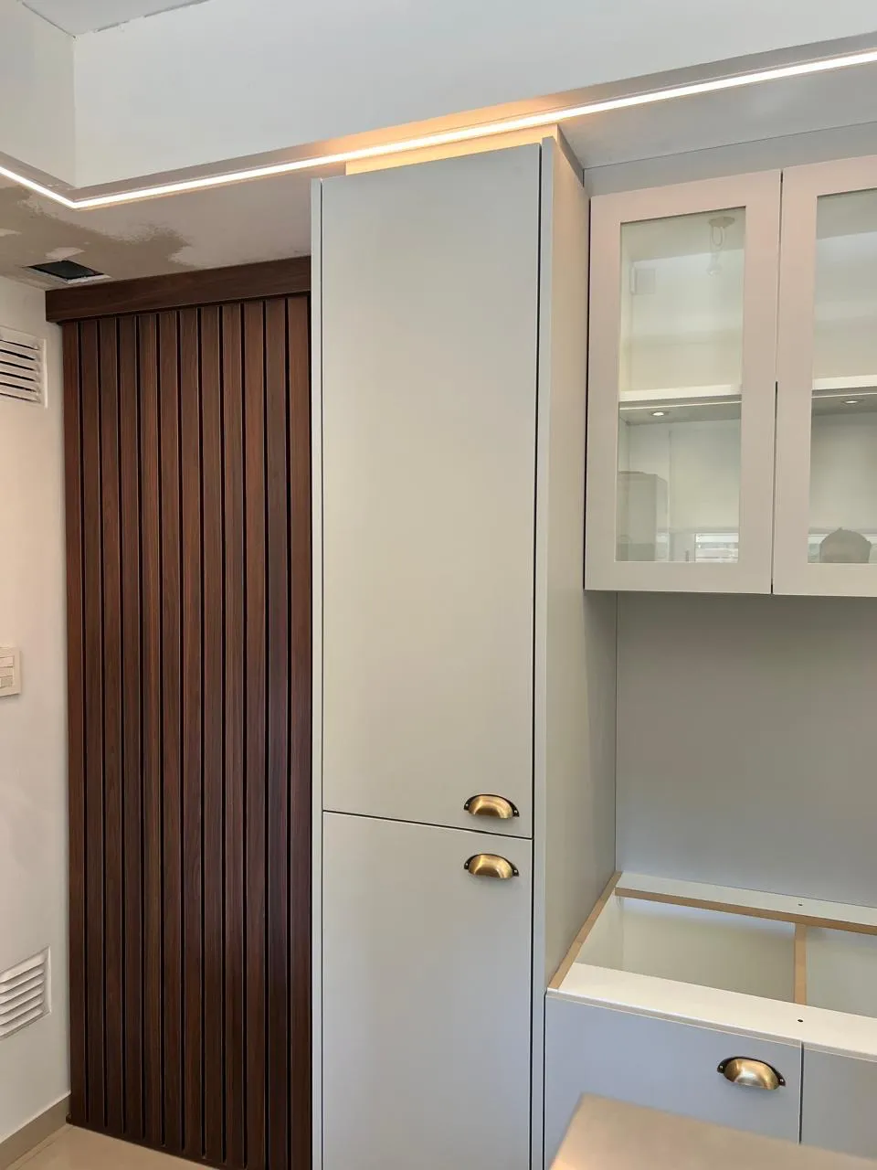 Terminación de un mueble a medida